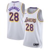 Maillot Basket Homme Los Angeles Lakers Rui Hachimura 28 2022-23 Nike Association Edition Blanc Swingman
